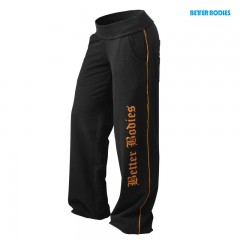 Отзывы Better Bodies Спортивные брюки Baggy Soft Pant, Black/Orange