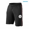 Better Bodies Спортивные шорты BB Raw Sweatshorts, Black/Red