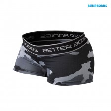 Better Bodies Спортивные шорты Fitness hotpant, Grey camoprint