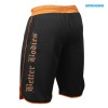 Better Bodies Спортивные шорты Mesh Gym Short, Black/Orange (фото-1)