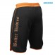Better Bodies Спортивные шорты Mesh Gym Short, Black/Orange (рисунок-2)