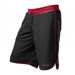 Better Bodies Спортивные шорты Mesh Gym Short, Black/Red