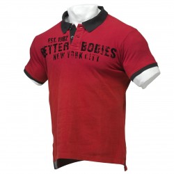 Better Bodies Уличное поло Graphic Piquet, Jester Red