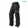 Better Bodies Уличные брюки Contrast Windpant, Black/Orange