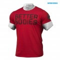 Better Bodies Футболка BASIC LOGO TEE JESTER RED