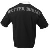 Better Bodies Футболка Big Size Tee, Black (фото-1)