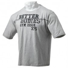 Better Bodies Футболка Big Size Tee, Greymelange