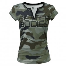 Better Bodies Футболка Fitness V-Tee, Camoprint