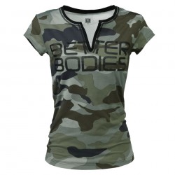 Better Bodies Футболка Fitness V-Tee, Camoprint