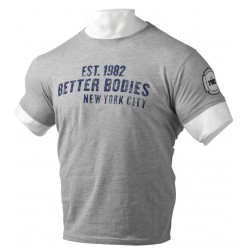 Better Bodies Футболка Graphic Logo Tee, Greymelange