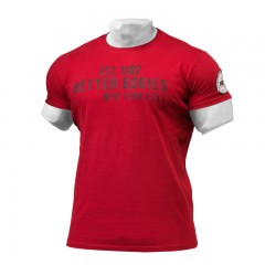 Better Bodies Футболка Graphic Logo Tee, Jeaster Red