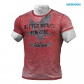 Better Bodies Футболка N.Y. Rough Tee, Jester Red