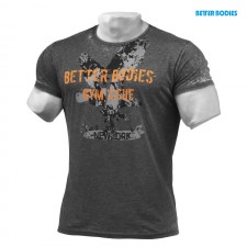 Better Bodies Футболка N.Y. Rough Tee, Wash black