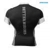 Better Bodies Футболка Tight Fit Tee, Black/Grey (фото-1)