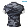 Better Bodies Футболка Tight Fit Tee, Grey camoprint (фото-1)