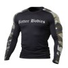 Better Bodies Футболка с длинным рук Flex Tight ls, BlackCamo (фото-0)