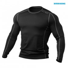 Better Bodies Футболка с длинным рукавом Flex Tight l/s, Black