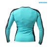 Better Bodies Футболка с длинным рукавом Shaped l/s, Aqua Blue (фото-1)