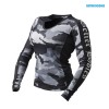 Better Bodies Футболка с длинным рукавом Shaped l/s, Grey Camo (фото-0)