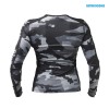 Better Bodies Футболка с длинным рукавом Shaped l/s, Grey Camo (фото-1)