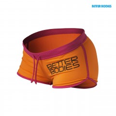 Отзывы Better Bodies Шорты Contrast Hotpants Orange / Pink