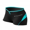 Better Bodies Шорты Shaped Hotpant, Black/Aqua (фото-0)
