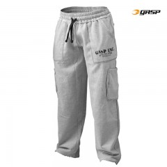 GASP Спортивные брюки Fleece Cargo Pant, Graymelange