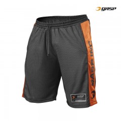 GASP Спортивные шорты №1 Mesh Shorts, Black/Flame