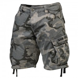 GASP Уличные шорты GASP Army Short, Grey camoprint
