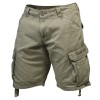 GASP Уличные шорты GASP Army Short, Washed green (фото-0)