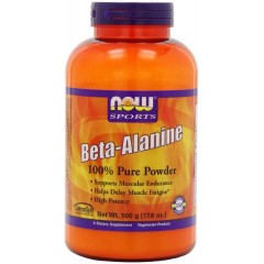 Отзывы NOW Beta-Alanine Powder - 500 грамм