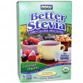 NOW Better Stevia Calcium - 75 пакетиков