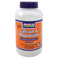 NOW Calcium & Magnesium - 120 капсул