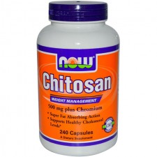 NOW Chitosan (500mg) - 240 капсул