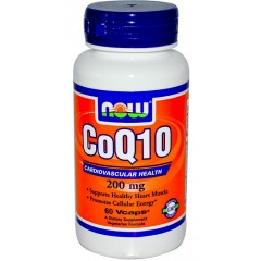 Отзывы NOW CoQ10 200mg - 60 капсул