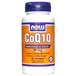 NOW CoQ10 30mg - 60 капсул