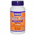 NOW Folic Acid - 250 таблеток