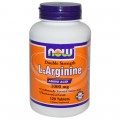NOW L-Arginine (1000mg) - 120 таблеток