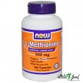 NOW L-Methionine 500mg - 100 капсул