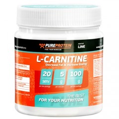 Отзывы PureProtein L-Carnitine - 100 гр