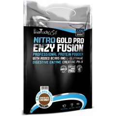 Отзывы BioTech Nitro Gold Pro Enzy Fuzion - 2200 грамм