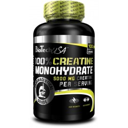 BioTech 100% Creatine Monohydrate - 100 грамм