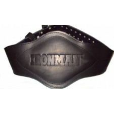 IRONMAN Ремень кожаный 2-х слойный с доп. поддержкой спины