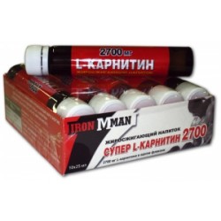 IRONMAN Супер L-Карнитин 2700 (25ml) - 10 флак