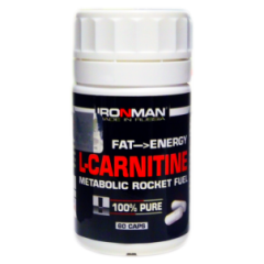 Отзывы IRONMAN L-карнитин - 60 капсул (200 мг)