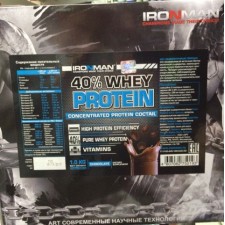 Ironman 40% Whey Protein - 1000 г