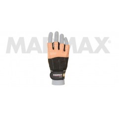 Перчатки для фитнеса MADMAX Clasic Natural Brown - MFG-248 (Натуральный Коричневый)