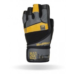 Перчатки для фитнеса MADMAX Signature gloves - MFG-880 (Черно-желтые)