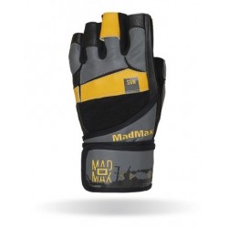 Перчатки для фитнеса MADMAX Signature gloves - MFG-880 (Черно-желтые)