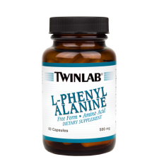 Twinlab L-Phenylalanine 500 мг - 60 капсул